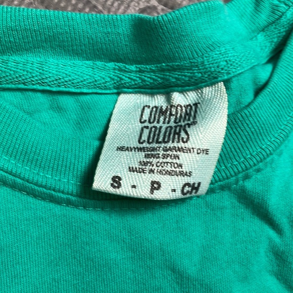 Comfort Colors Teal Long Sleeve Women's April 13-14 3 Rivers Spring Fest Size‎ S - Picture 3 of 8